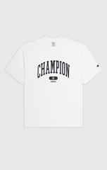 CHAMPION CREWNECK T-SHIRT เสื้อยืดทีเชิ๊ต ผู้ชาย 219856-WW007 White - 1
