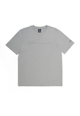CHAMPION CREWNECK T-SHIRT เสื้อยืดทีเชิ๊ต ผู้ชาย 219870-ES002 Grey - 1