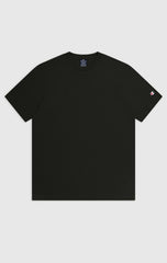 CHAMPION CREWNECK T-SHIRT เสื้อยืดทีเชิ๊ต ผู้ชาย 219870-KK001 Black - 1