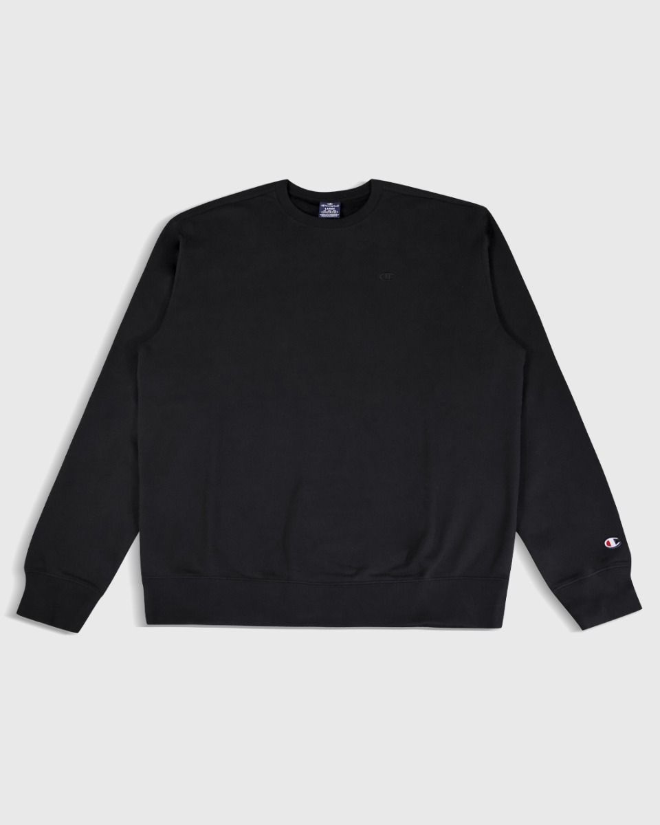 CHAMPION CREWNECK SWEATSHIRT เสื้อสเวตเชิ้ต ผู้ชาย 219872-KK001 Black - 1