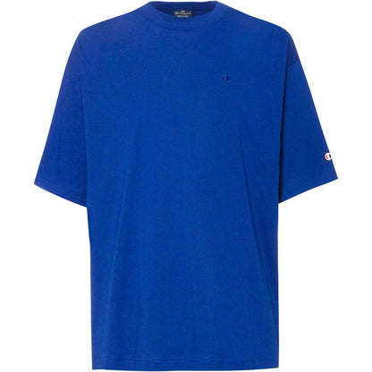CHAMPION CREWNECK T-SHIRT เสื้อยืดทีเชิ๊ต ผู้ชาย 219876-BS559 Blue - 1