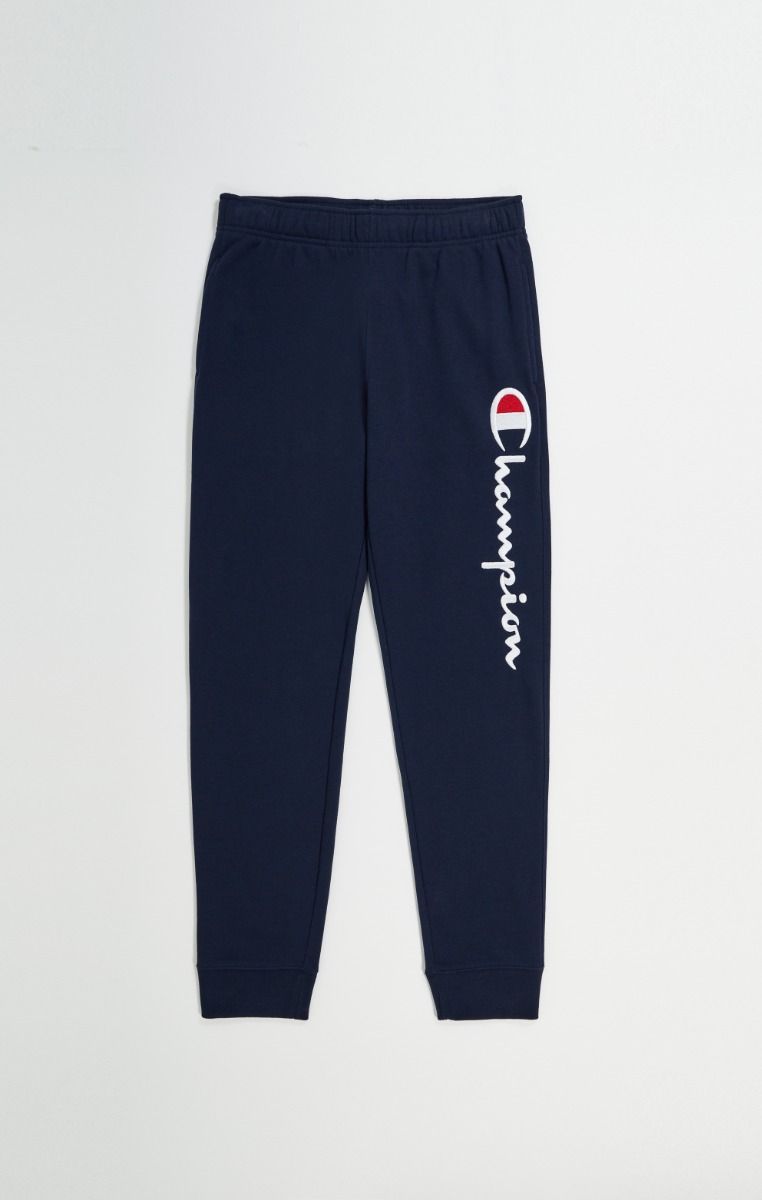 CHAMPION RIB CUFF PANTS กางเกงขายาว ผู้ชาย 219900-BS501 Blue - 1