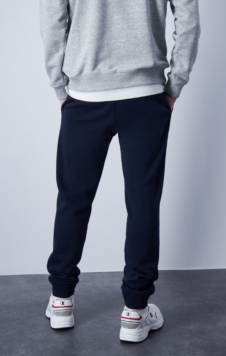 CHAMPION RIB CUFF PANTS กางเกงขายาว ผู้ชาย 219900-BS501 Blue - 1