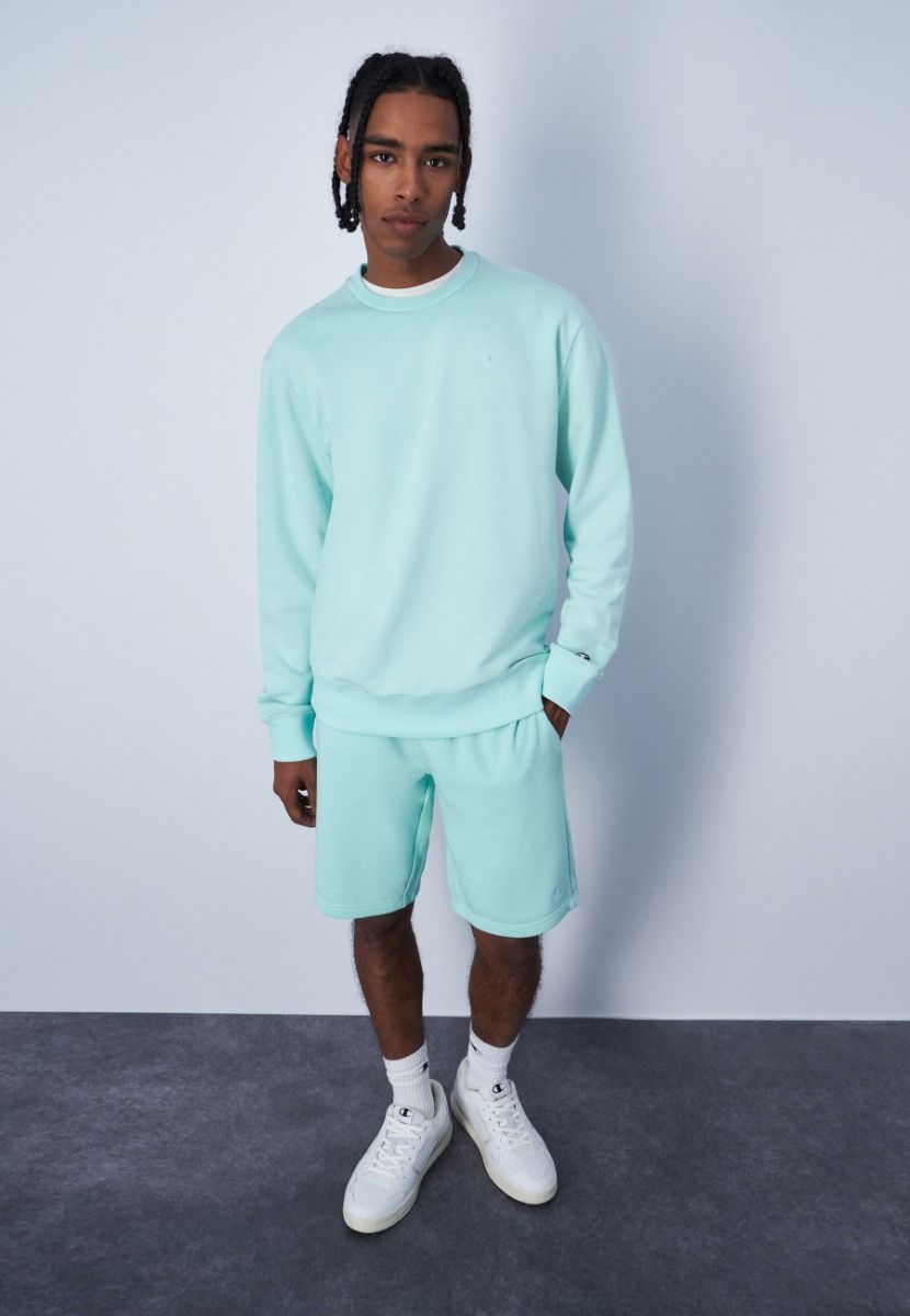 CHAMPION CREWNECK SWEATSHIRT เสื้อสเวตเชิ้ต ผู้ชาย 219872-GS009 Green - 1