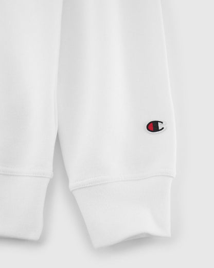 CHAMPION HOODED SWEATSHIRT เสื้อฮู้ด ผู้ชาย 220258-WW001 White - 1