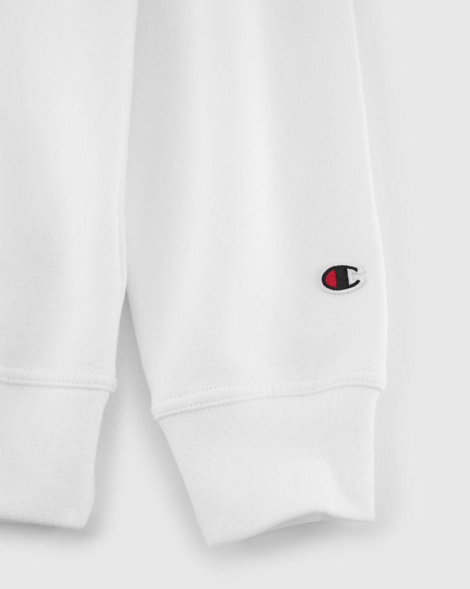 CHAMPION HOODED SWEATSHIRT เสื้อฮู้ด ผู้ชาย 220258-WW001 White - 1