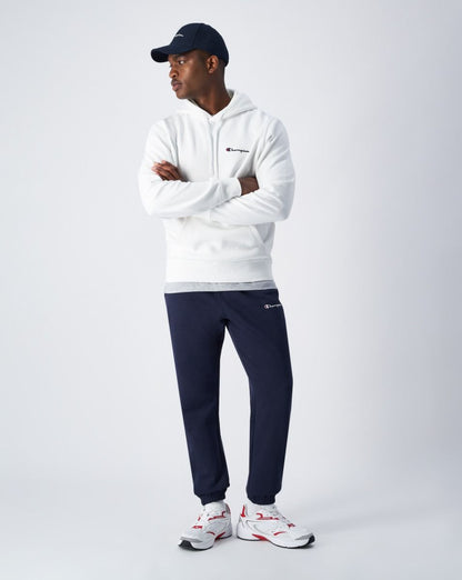 CHAMPION HOODED SWEATSHIRT เสื้อฮู้ด ผู้ชาย 220258-WW001 White - 1