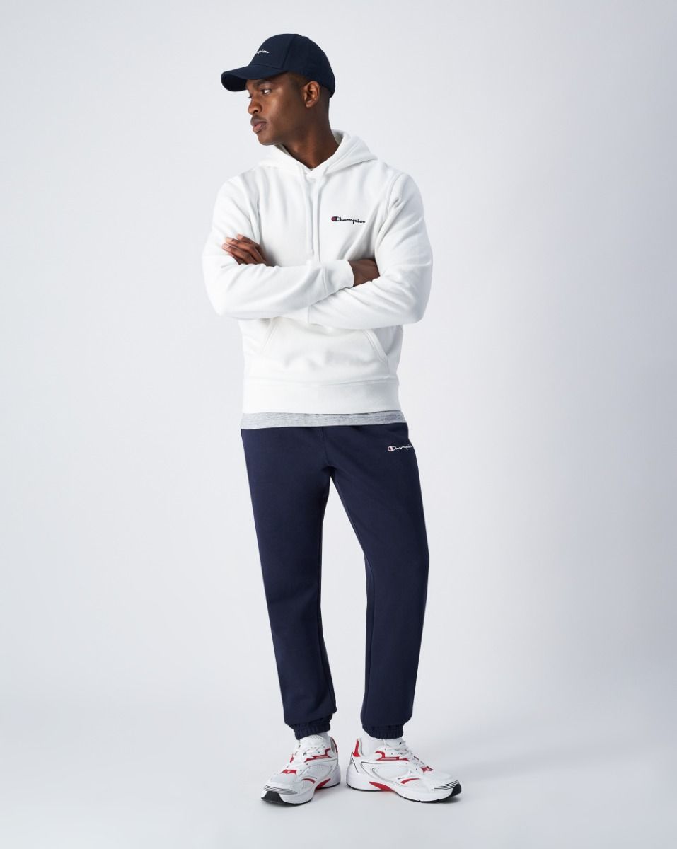 CHAMPION HOODED SWEATSHIRT เสื้อฮู้ด ผู้ชาย 220258-WW001 White - 1