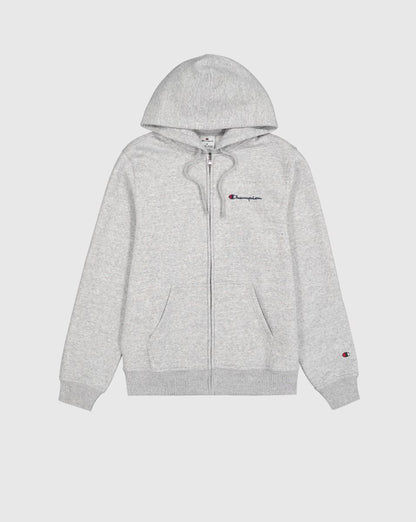 CHAMPION HOODED FULL ZIP SWEATSHIRT เสื้อแจ็คเก็ต ผู้ชาย 220260-EM021 Grey - 1