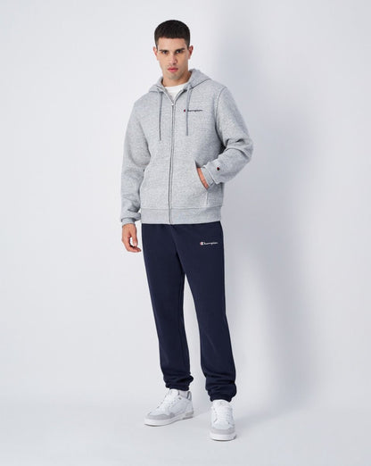 CHAMPION HOODED FULL ZIP SWEATSHIRT เสื้อแจ็คเก็ต ผู้ชาย 220260-EM021 Grey - 1