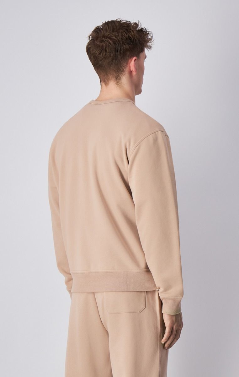 CHAMPION CREWNECK SWEATSHIRT เสื้อสเวตเชิ้ต ผู้ชาย 220272-MS079 Brown - 1