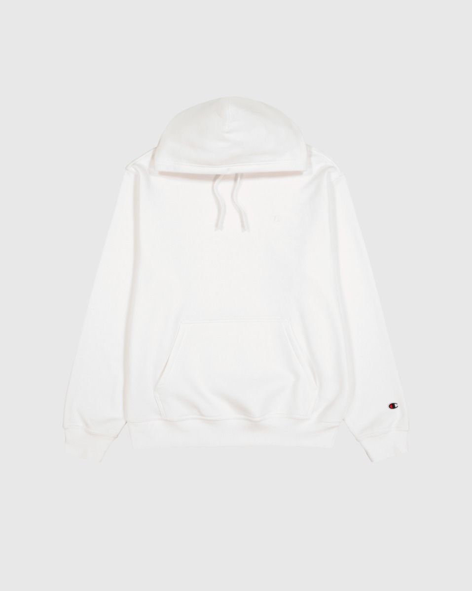 CHAMPION HOODED SWEATSHIRT เสื้อฮู้ด ผู้ชาย 220274-WW036 White - 1