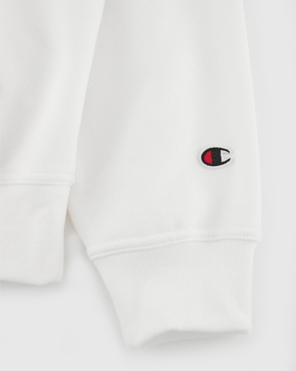 CHAMPION HOODED SWEATSHIRT เสื้อฮู้ด ผู้ชาย 220274-WW036 White - 1