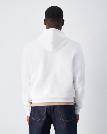 CHAMPION HOODED SWEATSHIRT เสื้อฮู้ด ผู้ชาย 220274-WW036 White - 1