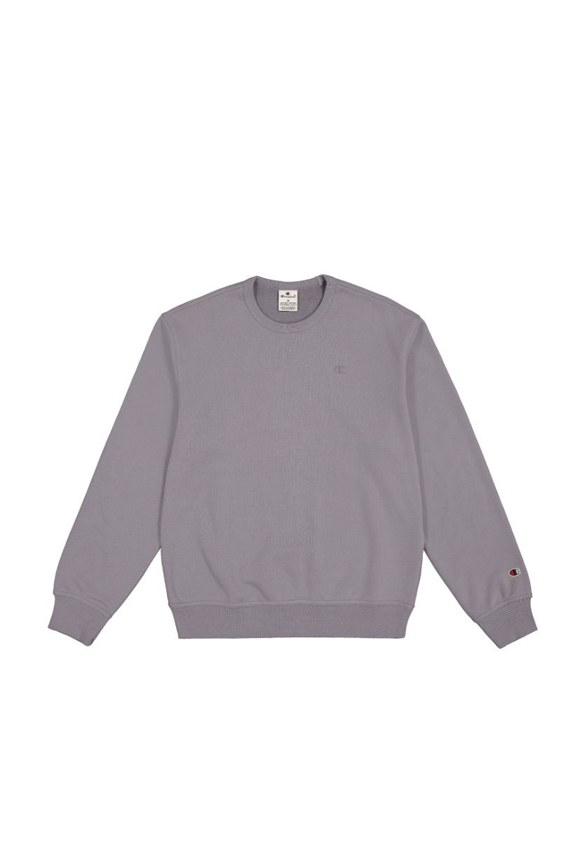 CHAMPION CREWNECK SWEATSHIRT เสื้อสเวตเชิ้ต ผู้ชาย 220275-ES072 Grey - 1 Supersports Thailand