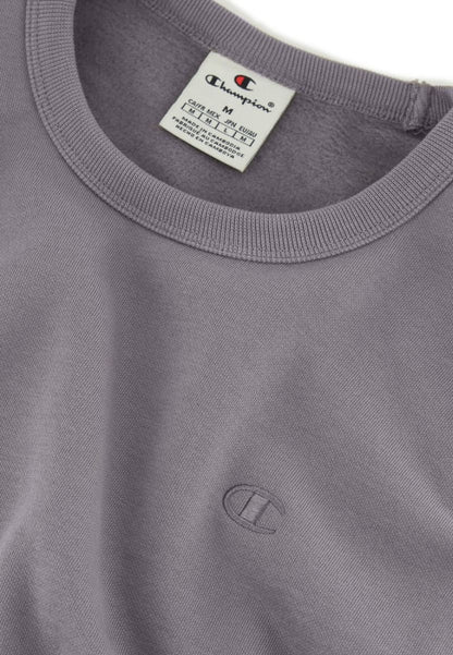 CHAMPION CREWNECK SWEATSHIRT เสื้อสเวตเชิ้ต ผู้ชาย 220275-ES072 Grey - 1