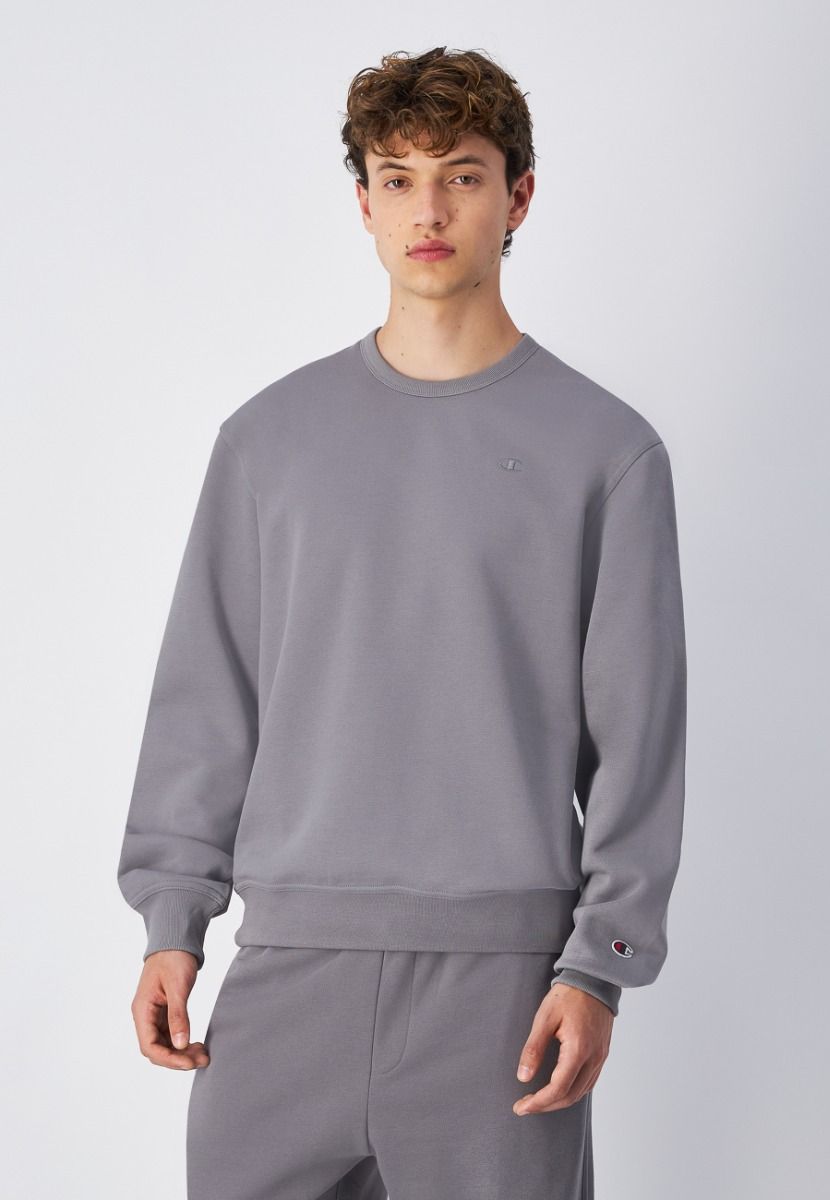 CHAMPION CREWNECK SWEATSHIRT เสื้อสเวตเชิ้ต ผู้ชาย 220275-ES072 Grey - 1