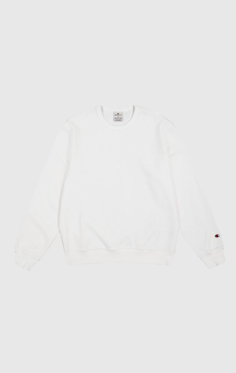 CHAMPION CREWNECK SWEATSHIRT เสื้อสเวตเชิ้ต ผู้ชาย 220275-WW036 White - 1