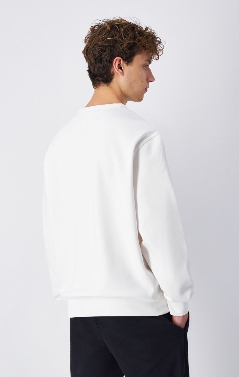 CHAMPION CREWNECK SWEATSHIRT เสื้อสเวตเชิ้ต ผู้ชาย 220275-WW036 White - 1