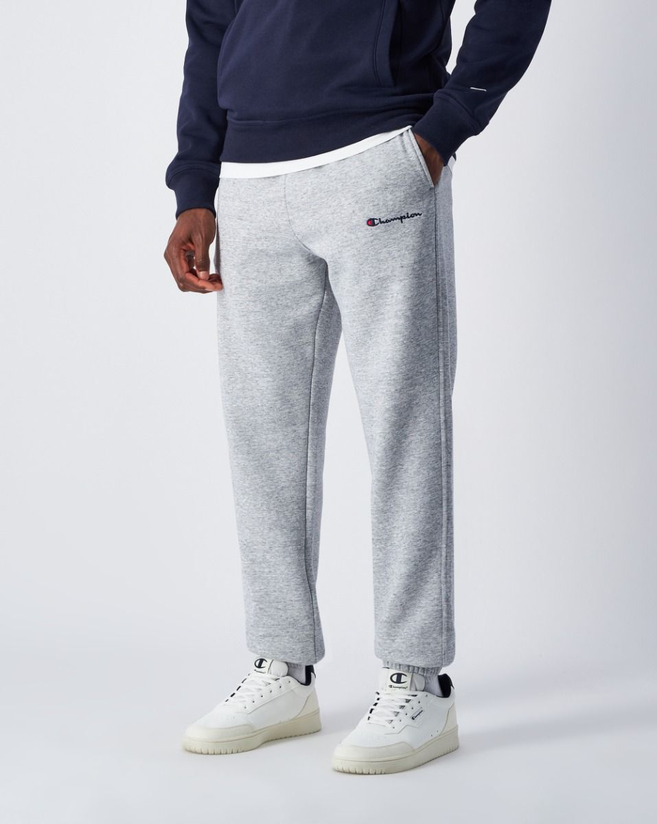 CHAMPION ELASTIC CUFF PANTS กางเกงขายาว ผู้ชาย 220295-EM021 Grey - 1 Supersports Thailand