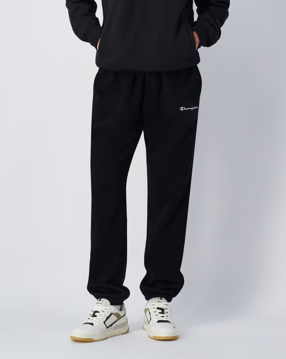 CHAMPION ELASTIC CUFF PANTS กางเกงขายาว ผู้ชาย 220295-KK001 Black - 1