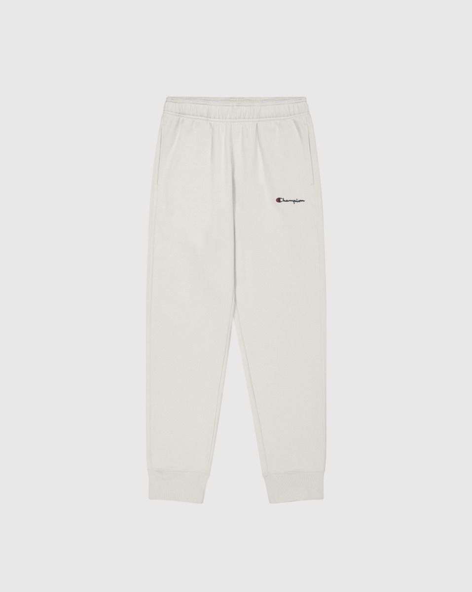 CHAMPION RIB CUFF PANTS กางเกงขายาว ผู้ชาย 220296-ES057 Cream - 1 Supersports Thailand