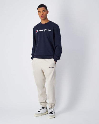 CHAMPION RIB CUFF PANTS กางเกงขายาว ผู้ชาย 220296-ES057 Cream - 1