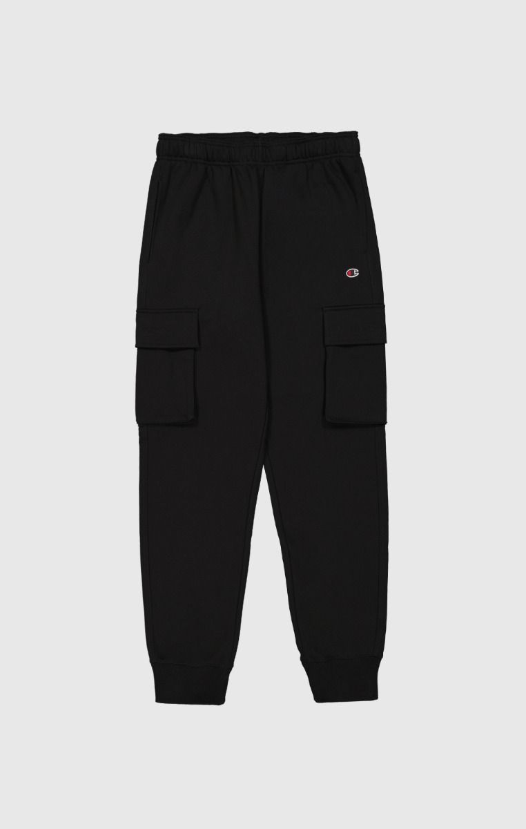CHAMPION RIB CUFF CARGO PANT กางเกงขายาว ผู้ชาย 220298-KK001 Black - 1