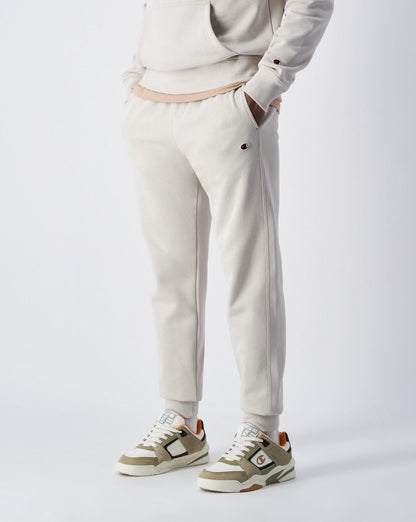 CHAMPION RIB CUFF PANTS กางเกงขายาว ผู้ชาย 220299-ES057 Cream - 1
