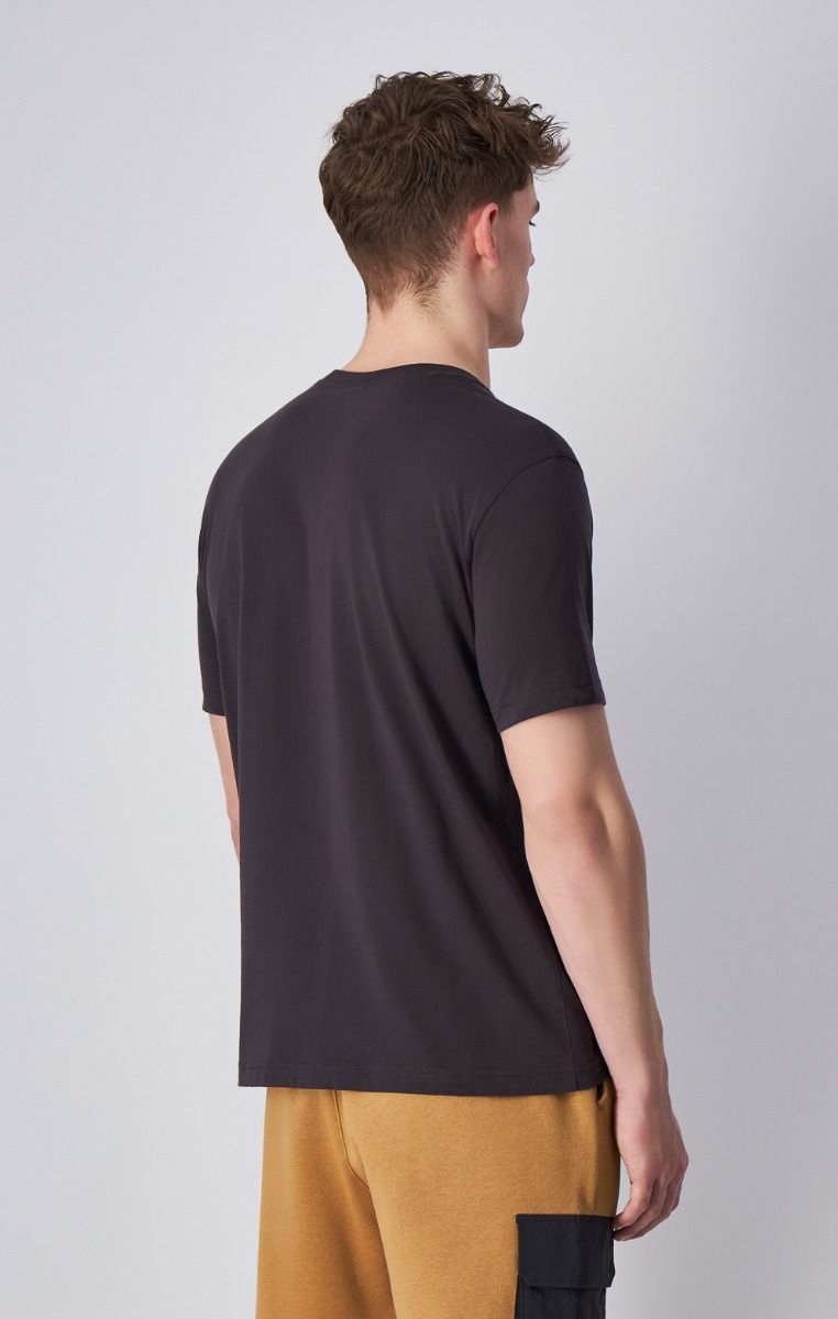 CHAMPION CREWNECK T-SHIRT เสื้อยืดทีเชิ๊ต ผู้ชาย 220407-ES503 Brown - 1 Supersports Thailand