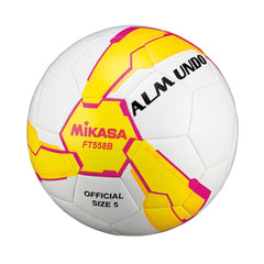MIKASA ฟุตบอลมิกาซ่าหนังเย็บ FT558B-YP 31418