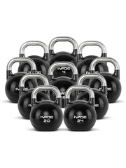 ชุดเคตเทิลเบล COMPETITION STEEL 4-24KG