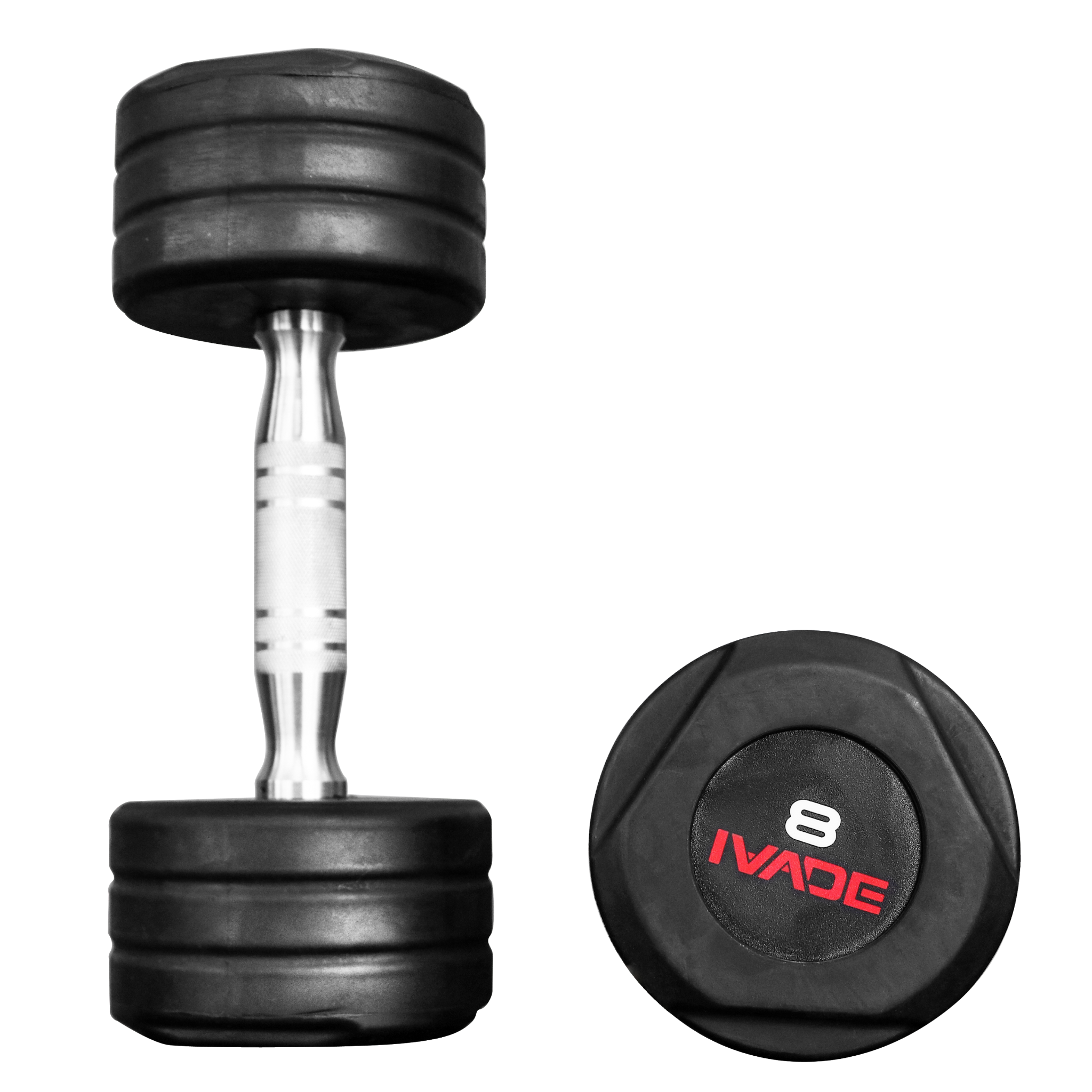 ชุดดัมเบล Studio 1-10KG 10 คู่ รวม 110KG พร้อมชั้นวาง Commercial Grade - 6
