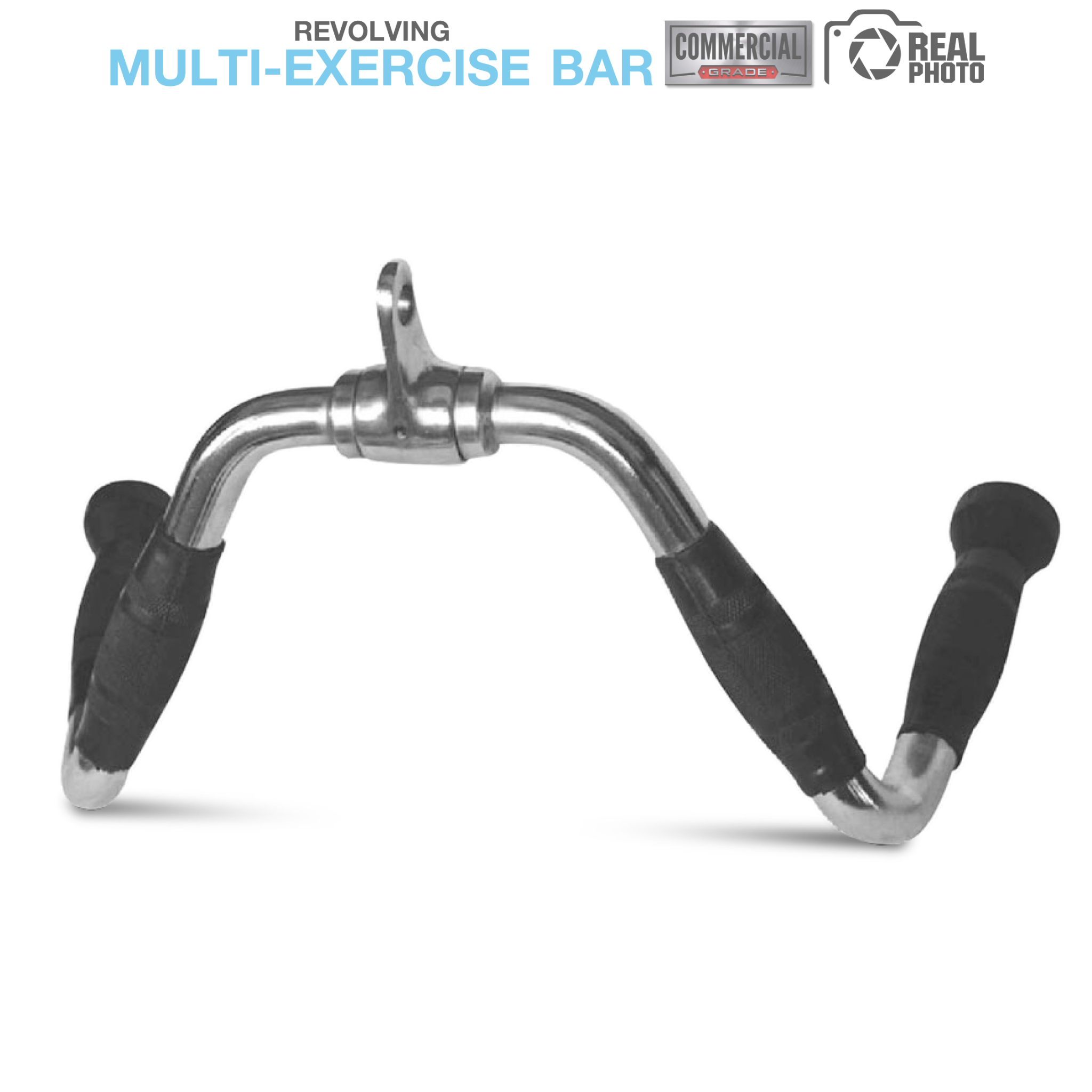 บาร์ Revolving Multi-Exercise Bar  (สีดำ) - 1