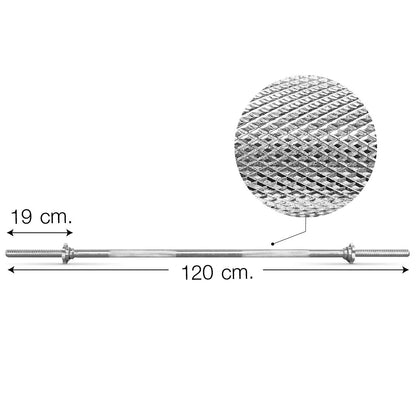 บาร์เบล 120CM (แกน 1 นิ้ว) - 4