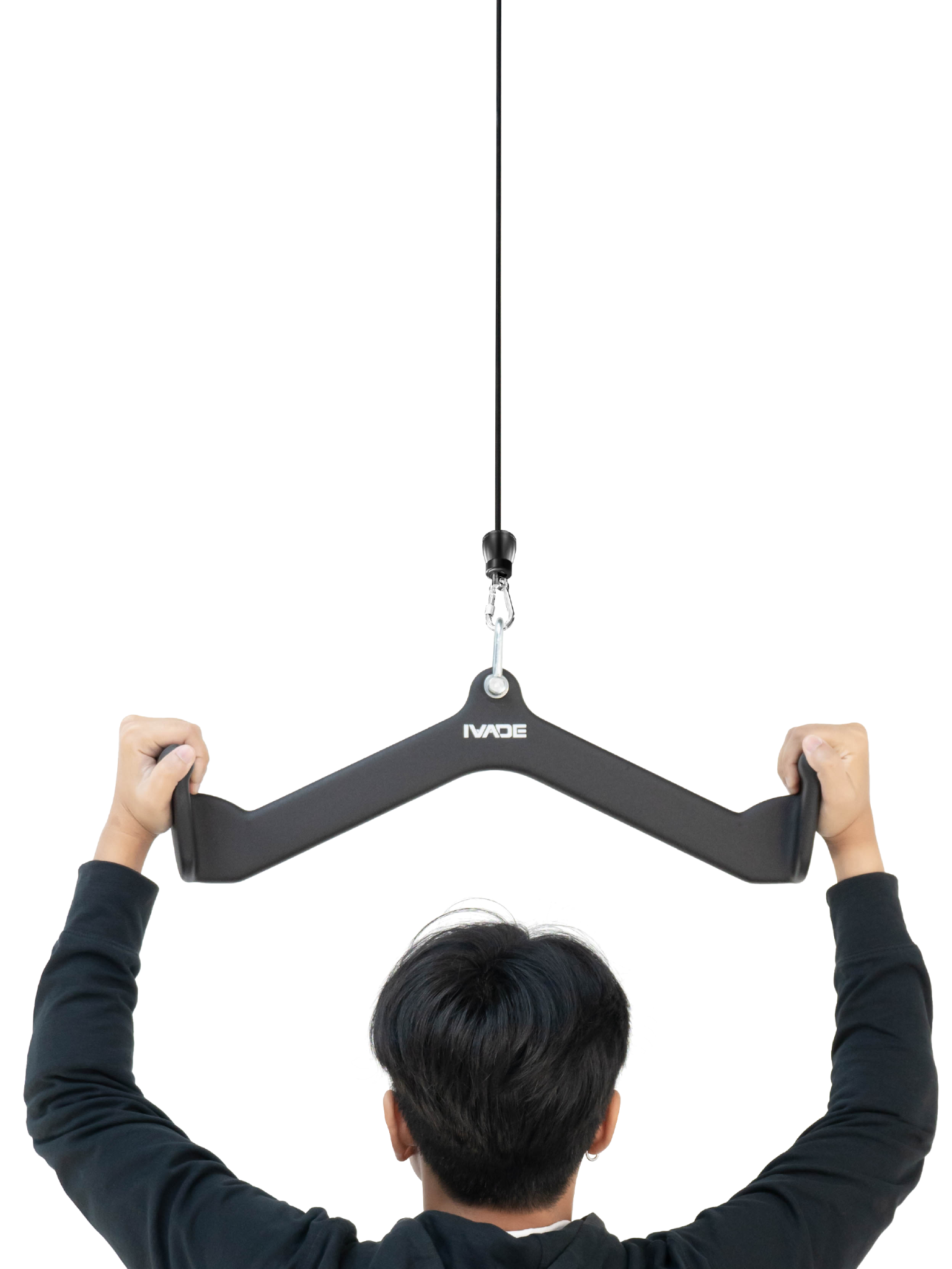 พาวเวอร์กริป  Lat Bar ขนาด 54cm (สีดำ) - 6