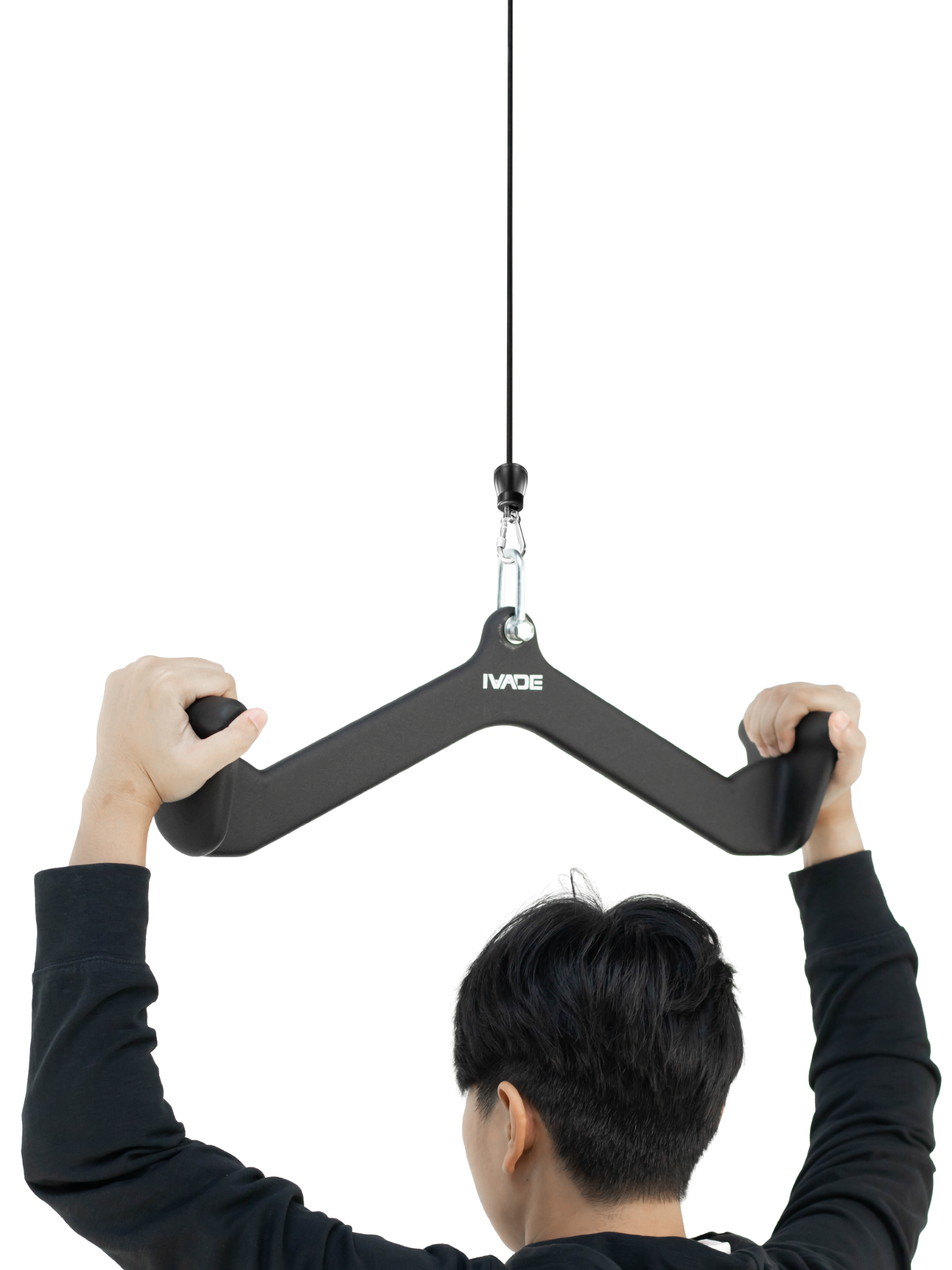พาวเวอร์กริป  Lat Bar ขนาด 54cm (สีดำ) - 7