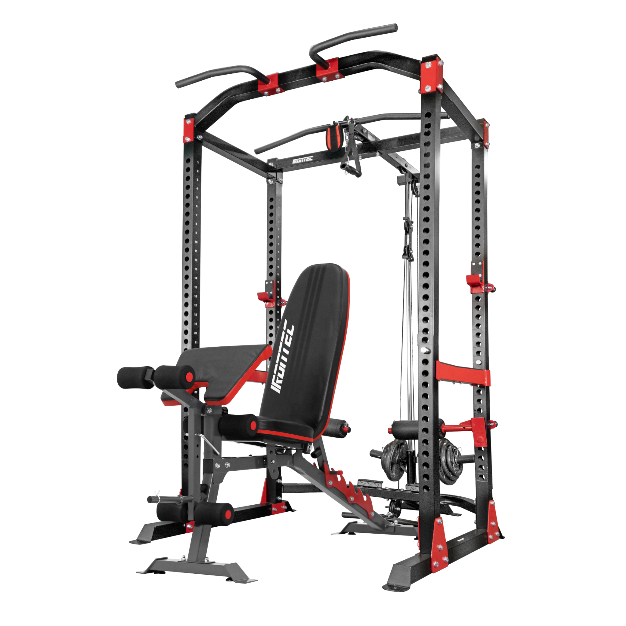 พาวเวอร์แร็ค + Lat Pulldown PT100 (เทา) - 5
