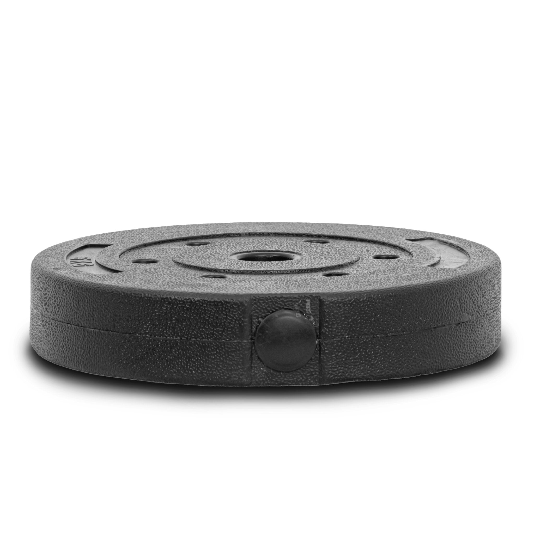 แผ่นน้ำหนัก 5KGx2 รุ่น CEMENT (รู 1 นิ้ว) - 3