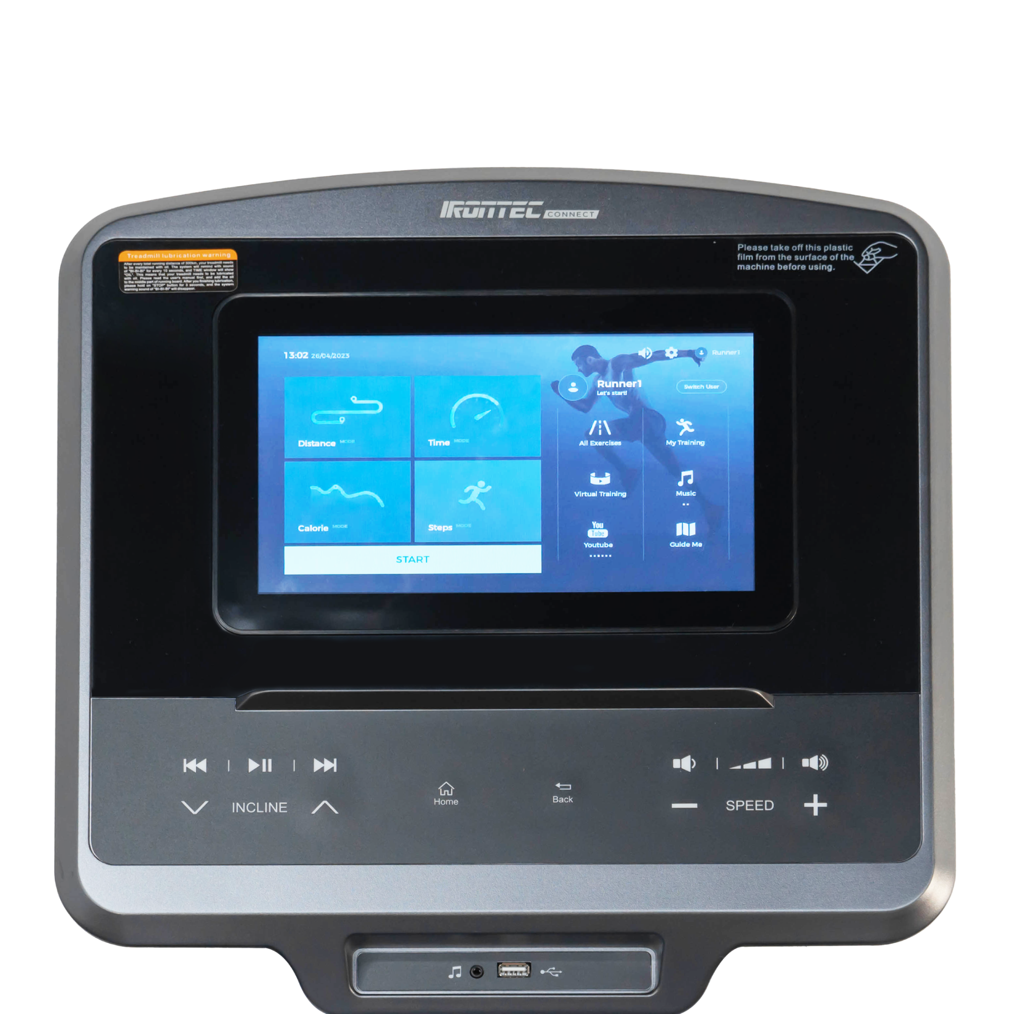 ลู่วิ่งไฟฟ้า  รุ่น ERIX E5.0 - 8