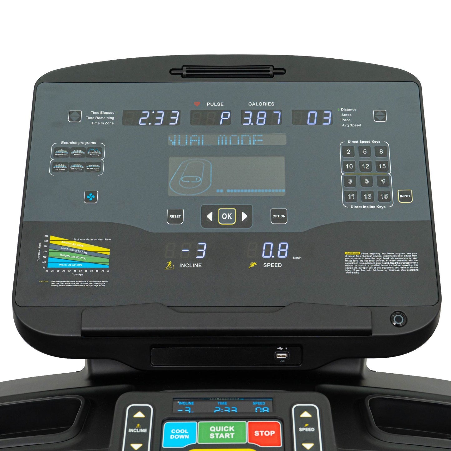 ลู่วิ่งไฟฟ้า รุ่น IV150 (FULL-Commercial) (ดำ) - 6 Supersports Thailand