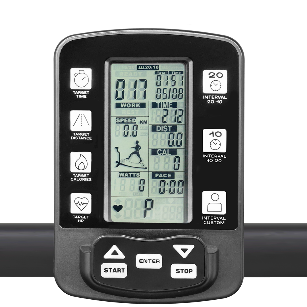 ลู่วิ่งไม่ใช้ไฟฟ้า Non-Motor รุ่น IV-N800 (SEMI-Commercial) (สีดำ) - 8