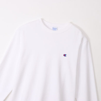CHAMPION CREW NECK SWEATSHIRT เสื้อสเวตเชิ้ต ผู้ชาย C3-Y035-010 White - 3