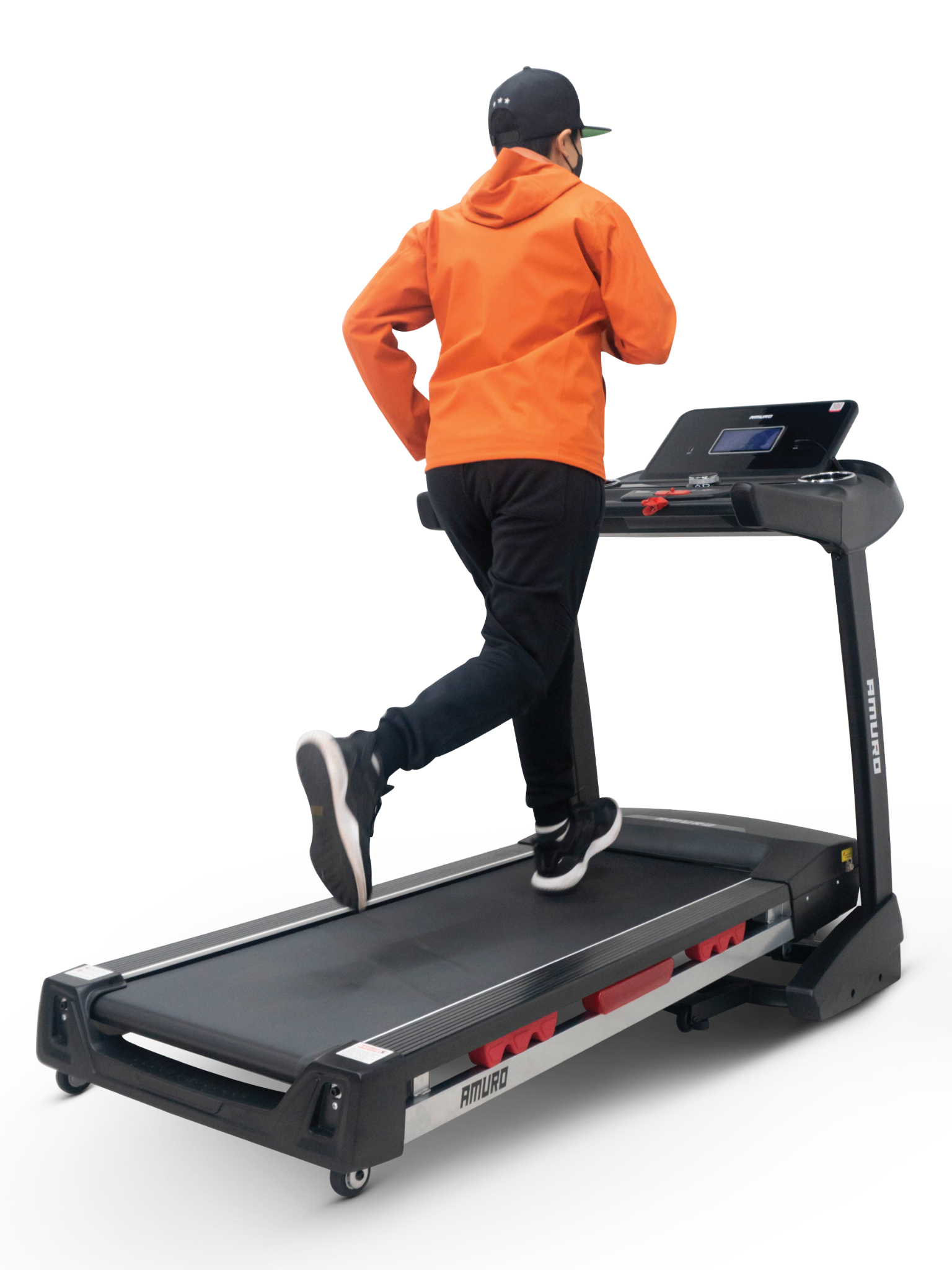 ลู่วิ่งไฟฟ้า (กว้าง 52cm) รองรับ ZWIFT AMURO Japan รุ่น 500XL มอเตอร์ 4.5 แรงม้า ปรับความชันไฟฟ้า ส่งฟรี! - 7