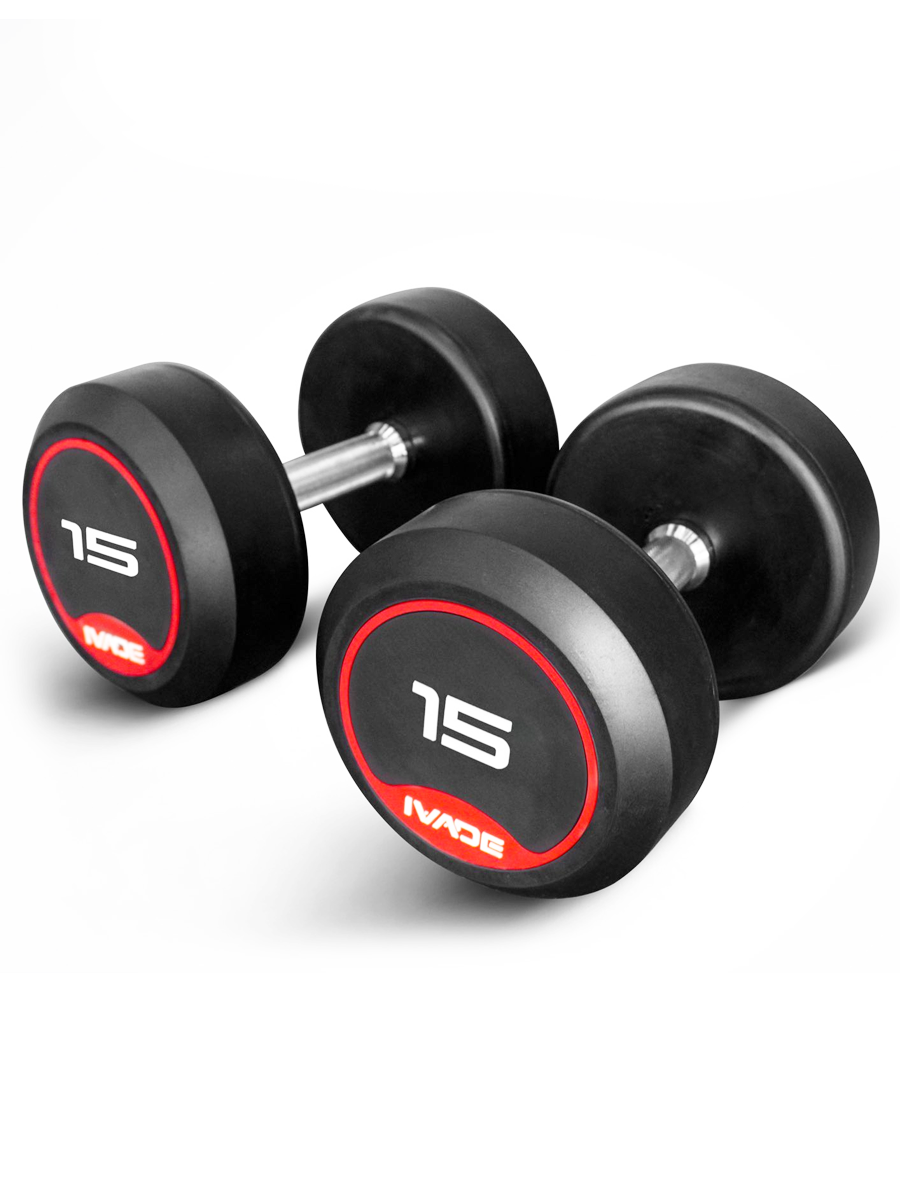 ชุดดัมเบล 6 คู่ น้ำหนัก 2.5-15KG (รวม 105KG) พร้อมชั้นวาง Commercial Grade - 3