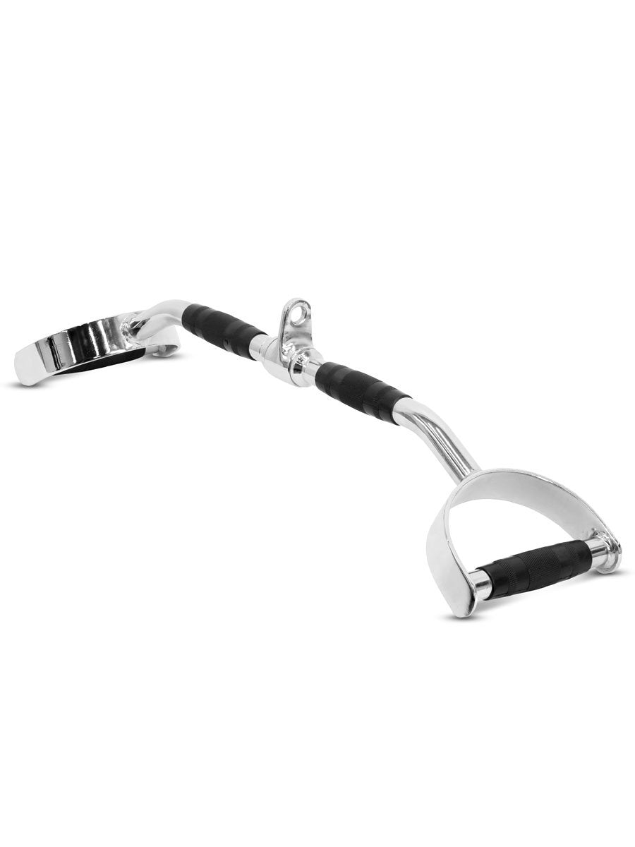 เคเบิ้ลกริป Pro-Grip Revolving Curve Lat-Bar ขนาด 28นิ้ว (สีเงิน) - 1