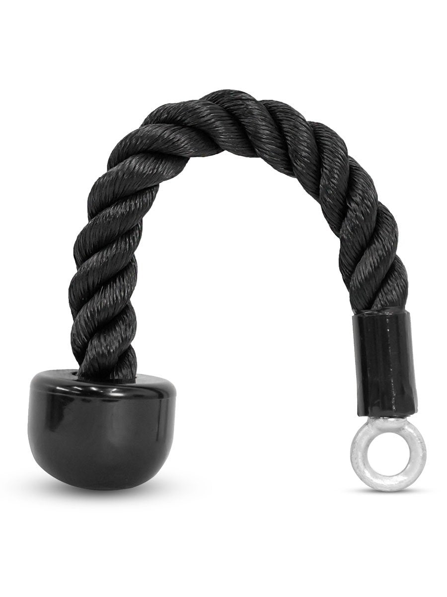 เคเบิ้ลกริป เชือกหลังแขนสายเดี่ยว Single Triceps Rope  (สีดำ) - 1