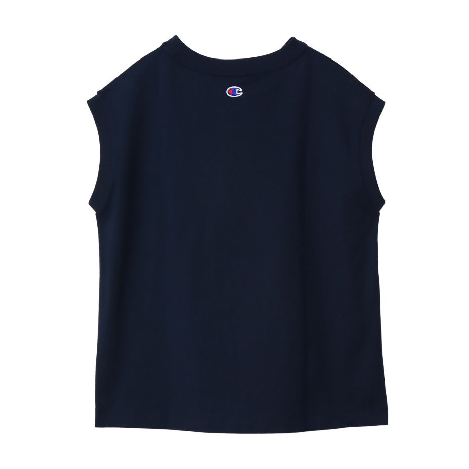 CHAMPION SLEEVELESS SHIRT เสื้อกล้าม ผู้หญิง CW-Z321-370 Blue - 4 Supersports Thailand