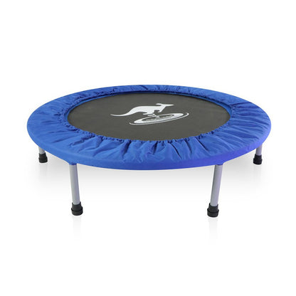 Sanook Trampoline แทรมโพลีนที่กระโดด ขนาด 38 นิ้วพับเก็บได้ สีน้ำเงิน - 4