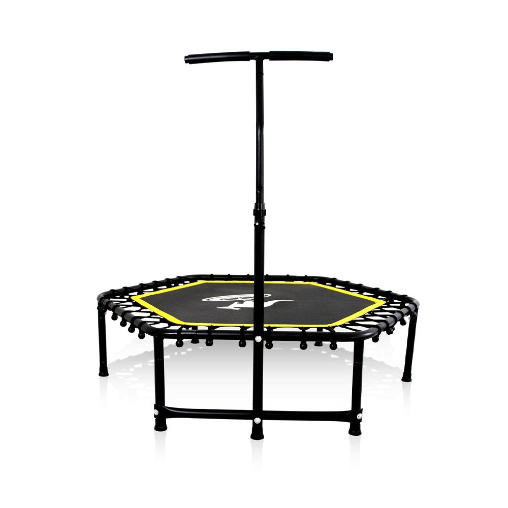 Sanook Trampoline แทรมโพลีนยางยืด ขนาด 53 นิ้วทรงหกเหลี่ยม สีเหลือง - 1